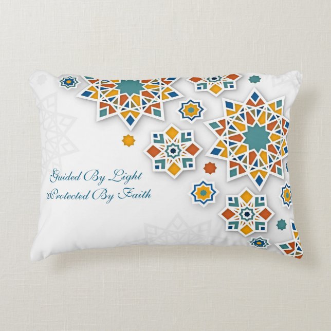 Coussins Décoratifs Accent Pillow-Ornamental Islamic Accent Pillow (Devant)