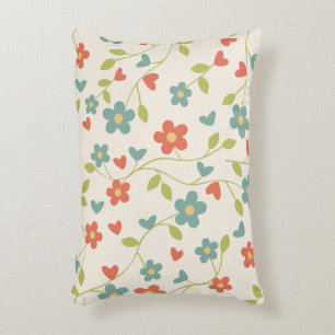 Coussins Décoratifs Accent Pillow with Spring Flowers