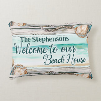 Coussins Décoratifs Accueil personnalisé à notre Beach House