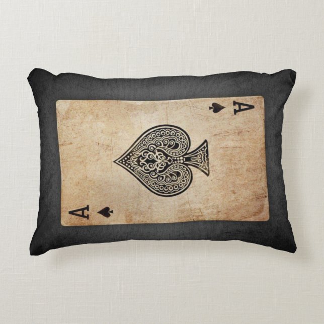 Coussins Décoratifs Ace of spades (Devant)