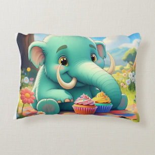 Coussins Décoratifs Adorable Double face Baby Mammoth Design