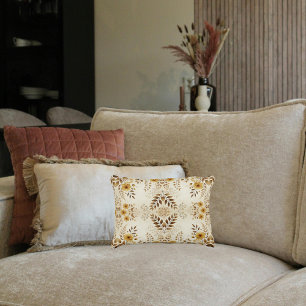 Coussins Décoratifs Agritourisme Floral Lumbar