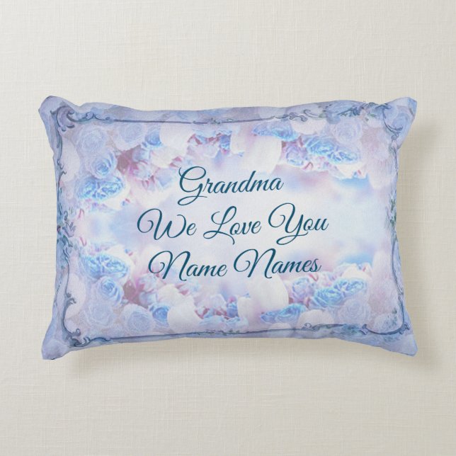 Coussins Décoratifs Ajouter des noms Modifier tout le texte amour gran (Devant)