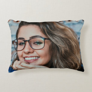 Coussins Décoratifs Ajouter votre propre photo personnalisée double fa