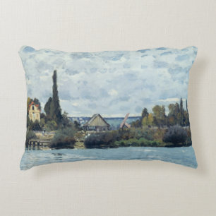 Coussins Décoratifs Alfred Sisley la Seine chez Bougival