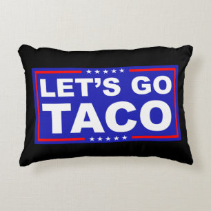 Coussins Décoratifs Allons à l'humour politique de Taco