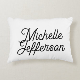 Coussins Décoratifs American Creative tendance noir calligraphie