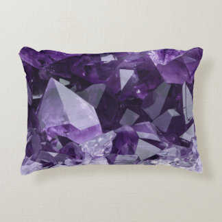 Coussins Décoratifs Amethyst Healing Crystal Cluster