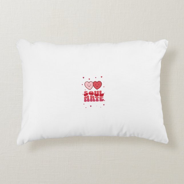 COUSSINS DÉCORATIFS AMOUR ÂME SŒUR  (Devant)