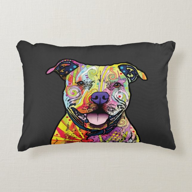 Coussins Décoratifs Amoureux des chiens v01 (Devant)