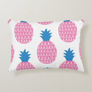 Coussins Décoratifs Amusant ananas, Design Vintage sans couture.