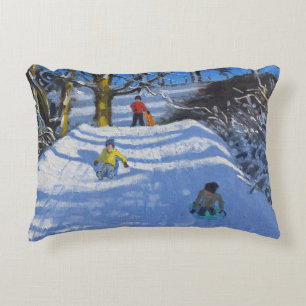 Coussins Décoratifs Amusez-vous dans la neige Wash Green Derbyshire 20