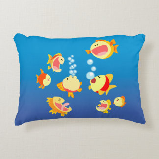 Coussins Décoratifs Amusez-vous dans le réservoir de poisson (poisson 
