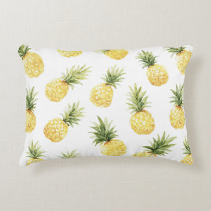 Coussins Décoratifs Ananas Jaunes Tropicaux