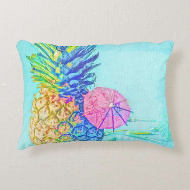 Coussins Décoratifs Ananas Tropical (Devant)