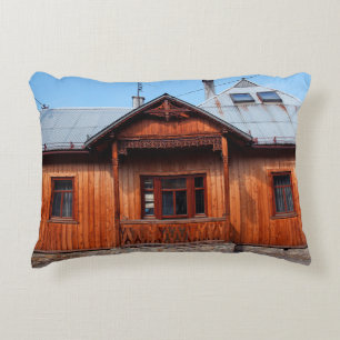 Coussins Décoratifs Ancien logement de maison traditionnelle en bois, 