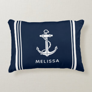 Coussins Décoratifs Ancre de bateau Personnalisé