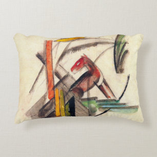 Coussins Décoratifs Animal de Franz Marc, Art Expressionniste Vintage