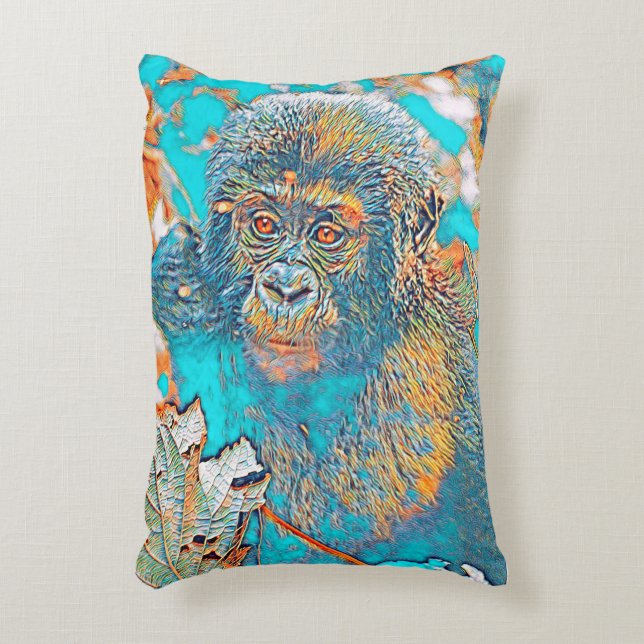 Coussins Décoratifs AnimalMix_Gorilla_002 (Devant(Vertical))