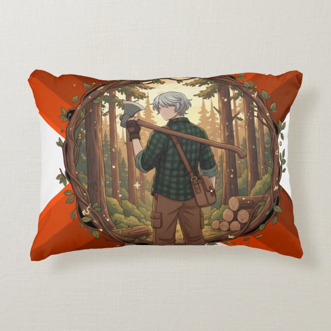 Coussins Décoratifs Anime Gardien de la Forêt (Devant)