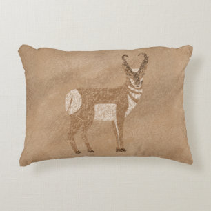 Coussins Décoratifs Antilope debout Pronghorn Sud-Ouest