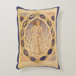 Coussins Décoratifs Antique Zodiaque céleste, Astrologie Vintage