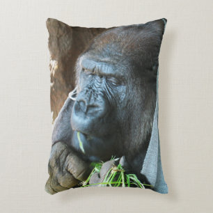 Coussins Décoratifs Ape hood ~ Japonais Gorilla Manger