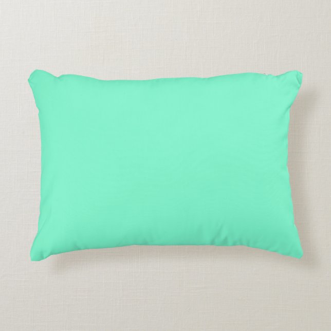 Coussins Décoratifs Aquamarine solide (Devant)