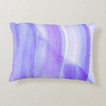 Aquarelle Blue Lagos Abstraite