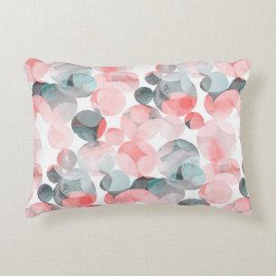 Coussins Décoratifs Aquarelle motif transparent avec cirque multicolor