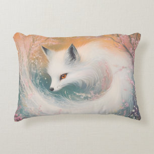 Coussins Décoratifs Aquarelle Mystic Bloom Spring Fox