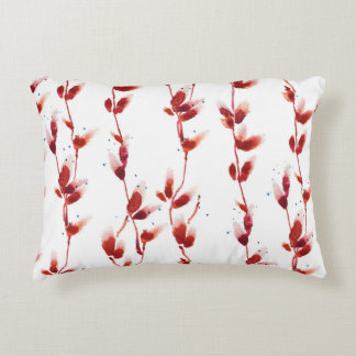 Coussins Décoratifs Aquarelle Pussy-Willow Motif : Beauté de la nature