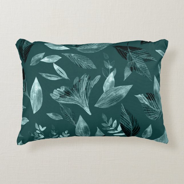Coussins Décoratifs Aquarelle tombée feuilles 10 (Devant)