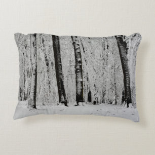 Coussins Décoratifs Arbres enneigés en hiver   -     -