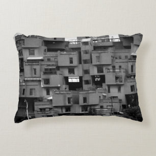Coussins Décoratifs Architectural noir et blanc 
