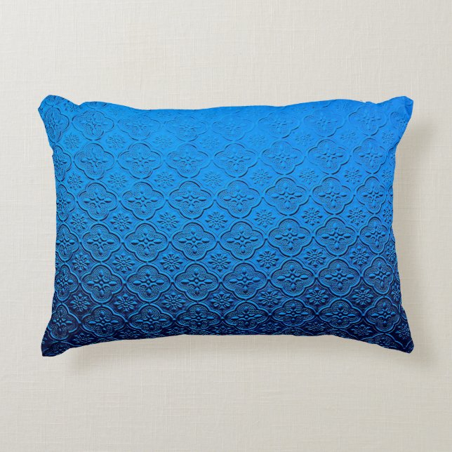 Coussins Décoratifs arrière - plan bleu (Devant)