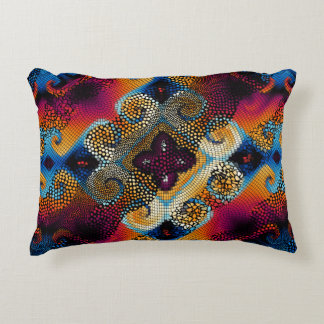 Coussins Décoratifs Arrière - plan de texture sans soudure. Ondes diag