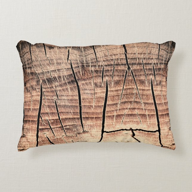 Coussins Décoratifs arrière - plan d'un stumpabstract en bois, âge, vi (Devant)