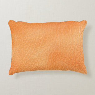 Coussins Décoratifs arrière - plan en cuir Brown. abstrait, accessoir