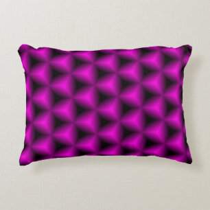 Coussins Décoratifs arrière - plan géométrique violet Abstrait.abstrai