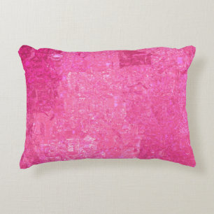 Coussins Décoratifs Arrière - plan rose mosaïque abstrait brillant