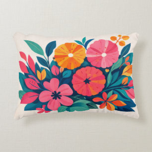 Coussins Décoratifs art boho hawaïen du milieu du siècle moderne