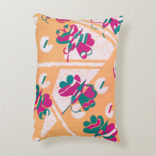 Coussins Décoratifs Art Déco vintage jazz pochoir papillons de jardin