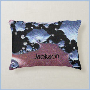 Coussins Décoratifs Art moderne rose violet