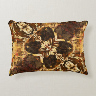 Coussins Décoratifs Art nouveau : Brown doré Vintage