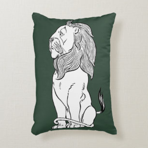 Coussins Décoratifs Assistant vintage d'Oz, Lion courageux