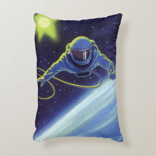 Coussins Décoratifs Astronaute de science-fiction vintage en sortie da