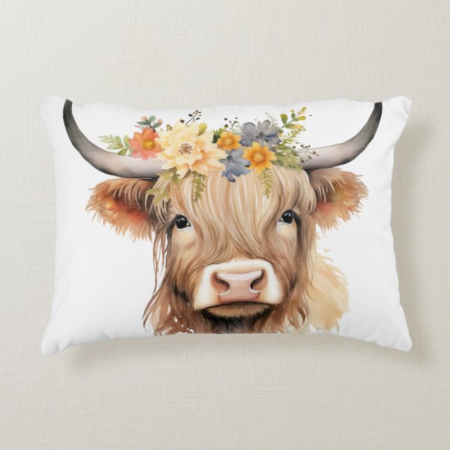 Coussins Décoratifs Audrey Cow (Devant)