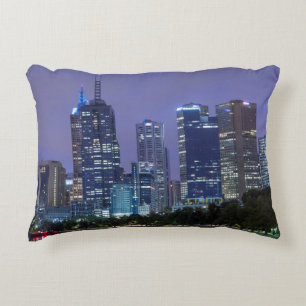 Coussins Décoratifs Australie, Victoria, Melbourne, ligne d'horizon le