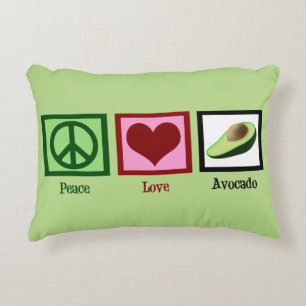 Coussins Décoratifs Avocats d'amour de paix